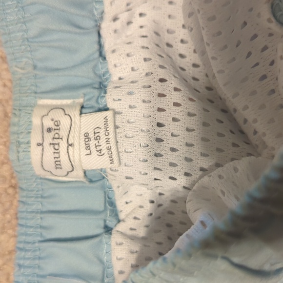 Mud Pie Kids Swim Shorts with Fish Print/ 4-5T/ NWOT - Picture 4 of 4